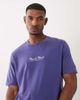 Abercrombie & Fitch Abercrombie & Fitch hotel back graphic t-shirt in purple-Navy - 3