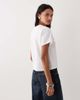 Abercrombie & Fitch Abercrombie & Fitch Ibiza graphic baby tee in white - 4