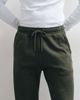 Abercrombie & Fitch Abercrombie & Fitch icon logo straight leg sweatpants in khaki-Green - 4