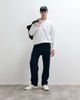 Abercrombie & Fitch Abercrombie & Fitch icon logo straight leg sweatpants in navy - 2