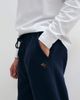 Abercrombie & Fitch Abercrombie & Fitch icon logo straight leg sweatpants in navy - 3