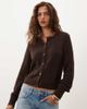 Abercrombie & Fitch Abercrombie & Fitch knit crew neck cardigan in brown - 1