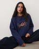 Abercrombie & Fitch Abercrombie & Fitch knitted crew neck horse graphic sweater in navy-MULTI - 1