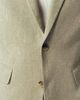 Abercrombie & Fitch Abercrombie & Fitch linen blend slim fit single breasted blazer in green - part of a set - 3