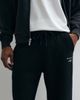 Abercrombie & Fitch Abercrombie & Fitch logo open hem sweatpants in black - 3
