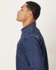 Abercrombie & Fitch Abercrombie & Fitch long sleeve denim shirt in dark blue wash - 4