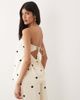 Abercrombie & Fitch Abercrombie & Fitch longline bandeau top in white polka dot, part of a set - 4