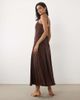 Abercrombie & Fitch Abercrombie & Fitch longline button up cami slip in brown - 4