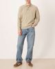 Abercrombie & Fitch Abercrombie & Fitch loose 5 pocket jeans in mid blue wash - 1