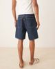 Abercrombie & Fitch Abercrombie & Fitch loose denim shorts in indigo-Blue - 3