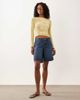 Abercrombie & Fitch Abercrombie & Fitch low rise denim jorts in indigo blue wash - 2