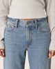 Abercrombie & Fitch Abercrombie & Fitch low rise loose jeans in light wash-Blue - 3