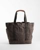 Abercrombie & Fitch Abercrombie & Fitch oversized canvas tote bag in brown - 1