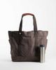 Abercrombie & Fitch Abercrombie & Fitch oversized canvas tote bag in brown - 2