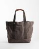 Abercrombie & Fitch Abercrombie & Fitch oversized canvas tote bag in brown - 4