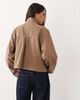 Abercrombie & Fitch Abercrombie & Fitch oversized denim jacket in washed brown - 4