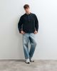 Abercrombie & Fitch Abercrombie & Fitch oversized heavyweight henley top in washed black - 2