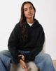 Abercrombie & Fitch Abercrombie & Fitch oversized hoodie in black - 1