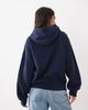 Abercrombie & Fitch Abercrombie & Fitch oversized hoodie in navy - 4