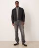 Abercrombie & Fitch Abercrombie & Fitch oversized zip up shacket in black - 2