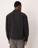 Abercrombie & Fitch Abercrombie & Fitch oversized zip up shacket in black - 3