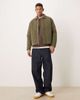 Abercrombie & Fitch Abercrombie & Fitch padded worker jacket with corduroy collar in green - 2