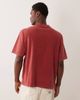 Abercrombie & Fitch Abercrombie & Fitch patch logo T-shirt in washed red-Gray - 3