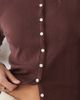 Abercrombie & Fitch Abercrombie & Fitch pointelle cami and cardigan in brown - 4