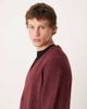 Abercrombie & Fitch Abercrombie & Fitch preppy cardigan in burgundy-Red - 4