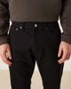 Abercrombie & Fitch Abercrombie & Fitch relaxed 5 pocket straight jeans in dark blue wash - 4