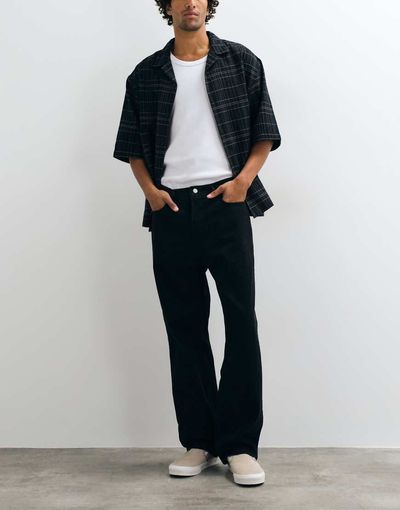 Abercrombie & Fitch Abercrombie & Fitch relaxed fit jeans in black wash