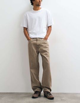 Abercrombie & Fitch Abercrombie & Fitch relaxed fit jeans in brown wash