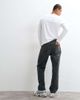 Abercrombie & Fitch Abercrombie & Fitch relaxed fit jeans in light gray wash - 4