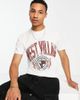Abercrombie & Fitch Abercrombie & Fitch retro prep west village print T-shirt in white - 2