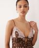 Abercrombie & Fitch Abercrombie & Fitch reversible cami top in floral print-Brown - 3