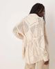 Abercrombie & Fitch Abercrombie & Fitch shawl collar boho cardigan in cream-Neutral - 4