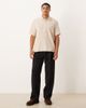 Abercrombie & Fitch Abercrombie & Fitch short sleeve cropped poplin shirt in beige-Neutral - 2