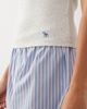 Abercrombie & Fitch Abercrombie & Fitch short sleeve seamless baby tee in gray - 3