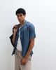 Abercrombie & Fitch Abercrombie & Fitch short sleeve shirt in blue - 1