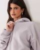Abercrombie & Fitch Abercrombie & Fitch side logo zip up hoodie in lilac-Purple - 2