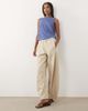 Abercrombie & Fitch Abercrombie & Fitch sleeveless embroidered top with tie up back in blue-White - 2