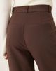 Abercrombie & Fitch Abercrombie & Fitch sloane ultra high waist tailored pants in brown - 4