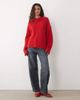 Abercrombie & Fitch Abercrombie & Fitch slouchy knit sweater in red - 2