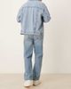 Abercrombie & Fitch Abercrombie & Fitch straight leg jeans in light blue wash - 2