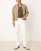 Abercrombie & Fitch Abercrombie & Fitch straight leg jeans in white - 1