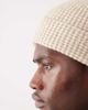 Abercrombie & Fitch Abercrombie & Fitch textured knit beanie in beige-Gray - 2