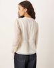 Abercrombie & Fitch Abercrombie & Fitch tie front long sleeve blouse in white - 4