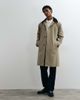 Abercrombie & Fitch Abercrombie & Fitch trench coat with cord collar in beige-Neutral - 1