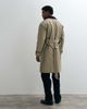Abercrombie & Fitch Abercrombie & Fitch trench coat with cord collar in beige-Neutral - 3
