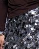 Abercrombie & Fitch Abercrombie & Fitch ultra high rise scarlett skort in silver sequins - 2